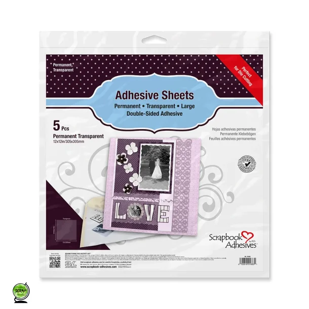 3L Adhesive sheets 305x305mm 5 stk.