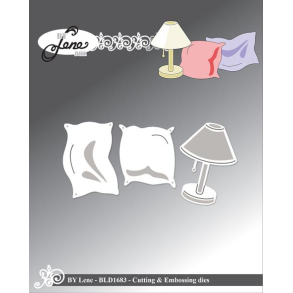 By Lene BLD1683 - Dies Lampe, puder