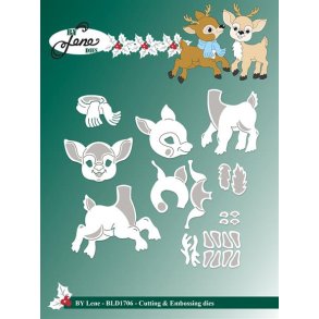 By Lene BLD1706 - Dies Bambi 2 stk. lille