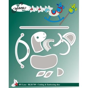 By Lene BLD1709 - Dies rocking horse