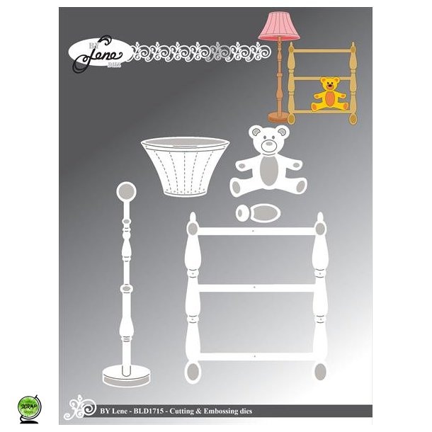 By Lene BLD1715 - Dies Bookcase
