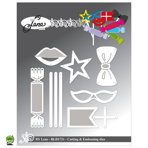 BLD1721 - Dies New Year accessories