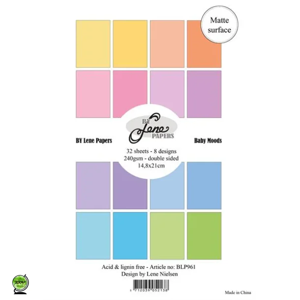 By Lene BLP961 - Paperpad Baby Moods