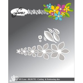 By Lene BLD1752 - Dies Flowers