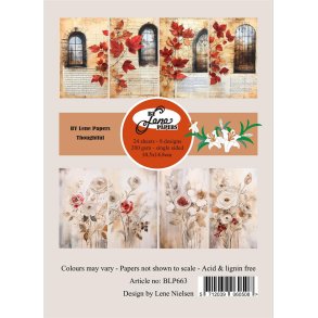 By Lene BLP663 - Thoughtful 10,5 x 14,8 cm (A6)