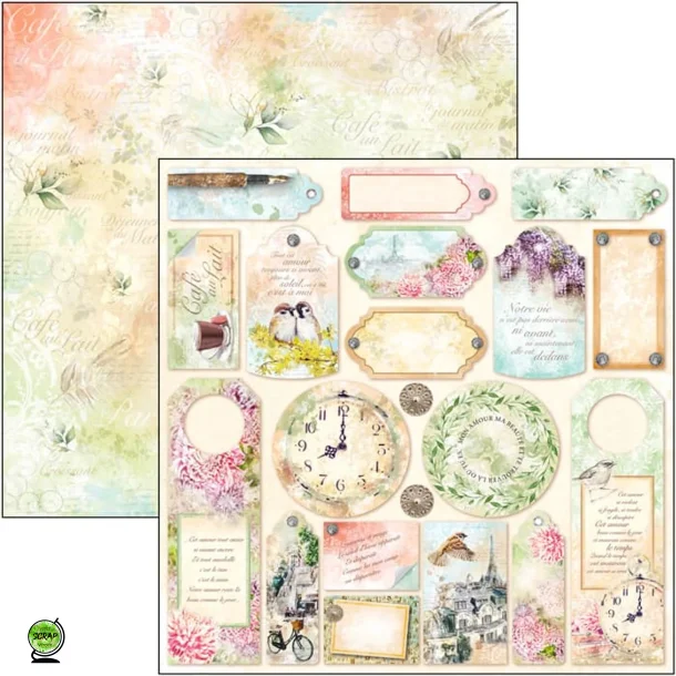 Ciaobella CBSS149 - Notra Vie tags &amp; frames 30,5*30,5 cm
