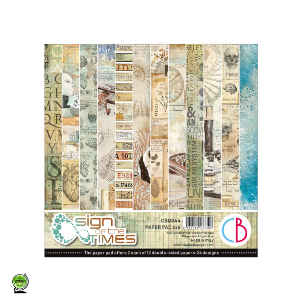 Ciaobella CBQ044 - Sign of the times 15*15 cm