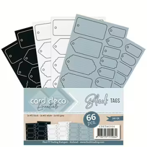Card Deco CDETAG006 - Blanck tags
