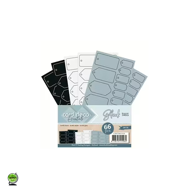 Card Deco CDETAG006 - Blanck tags