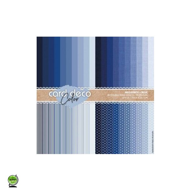 Card Deco CDCPPA419004 - Megapackk A4 bl 