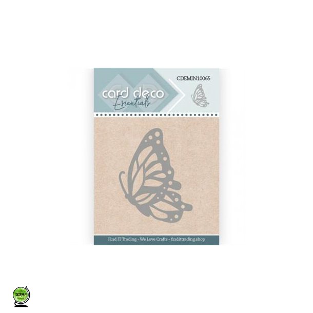 Card Deco CDEMIN10065 - Dies Sommerfugl
