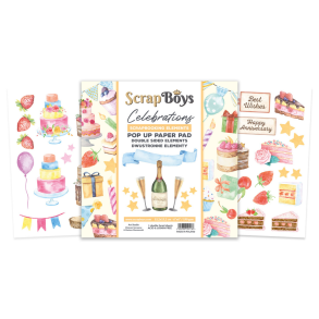 ScrapBoys SB-CEPO-01 - Celebrations pop up 15*15 cm