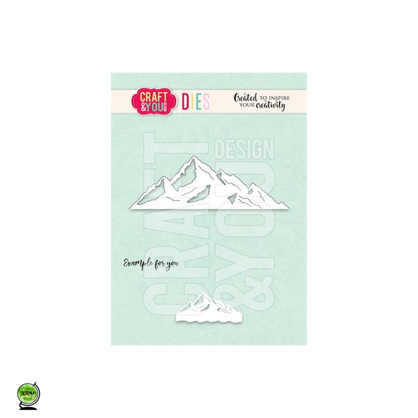 Craft &amp; You CW301 - Dies Border Mountains