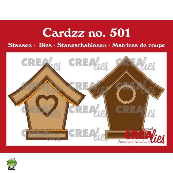 Crealies CLCZ501 - Dies Birdhouse
