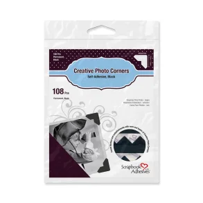 3L Creative photo corners silver 108 stk.