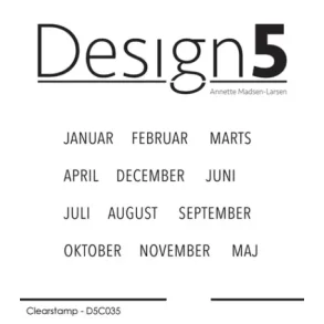Design5 D5C035 - stempel 