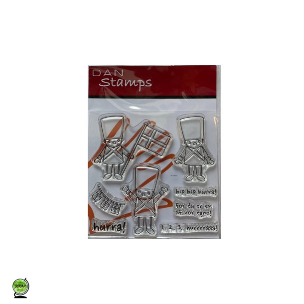 Dan Stamps 7810 - stempel Garder hurra