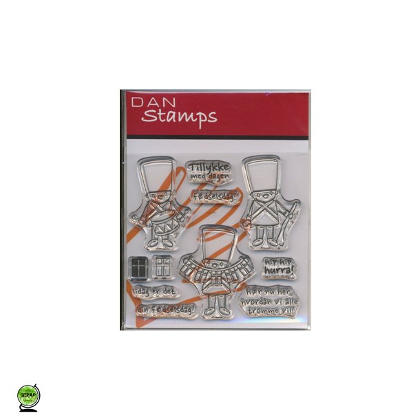 Dan Stamps 7811 - stemple Garder tillykke