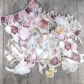 Dan cuts 2873 - Die cuts Baby Lyserd