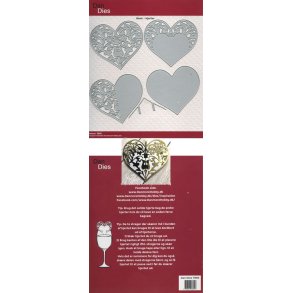 DanDies 7855 - Dies Basic hjerter