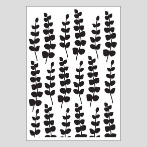Design5 D500038S - Stencil Bladgrene