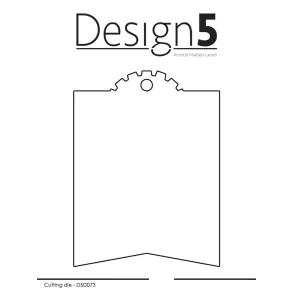 Design5 D5D073 - Dies Stort tags