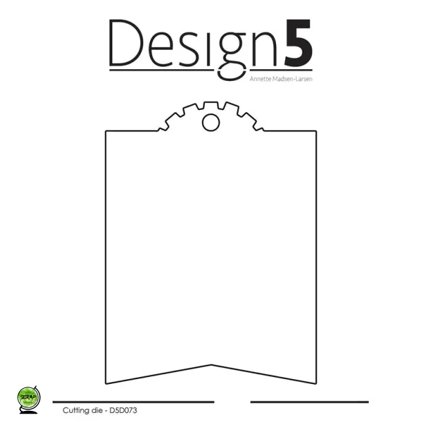 Design5 D5D073 - Dies Stort tags