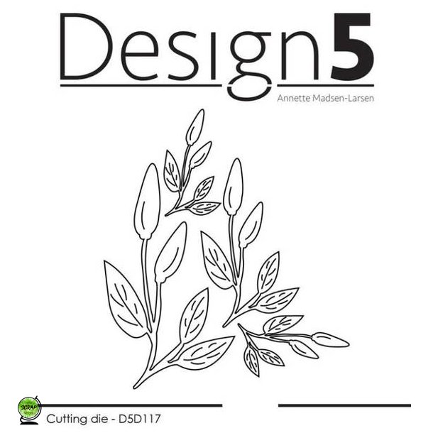 Design5 D5D117 - Dies Slim flowers
