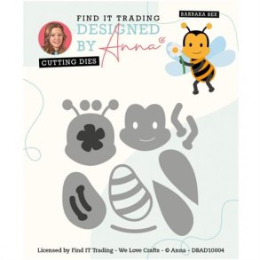 Designed by Anna DBAD10004 - Dies Barbara Bee