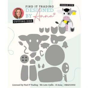Designed by Anna DBAD10002 - Dies Charlie cow