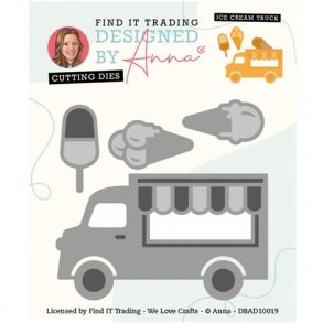 Designed by Anna DBAD10019 - Dies Icecream Truck