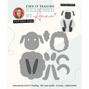 Designed by Anna DBAD10044 - Dies Steven Sheep