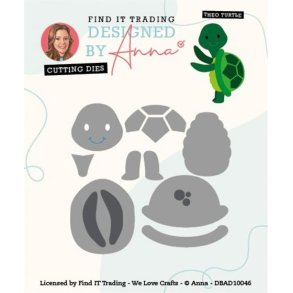 Designed by Anna DBAD10046 - Dies Theo Turtle