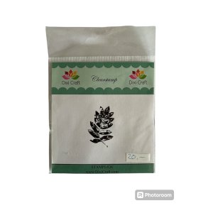 Dixi Craft STAMPL026 - Clearstamp Blad