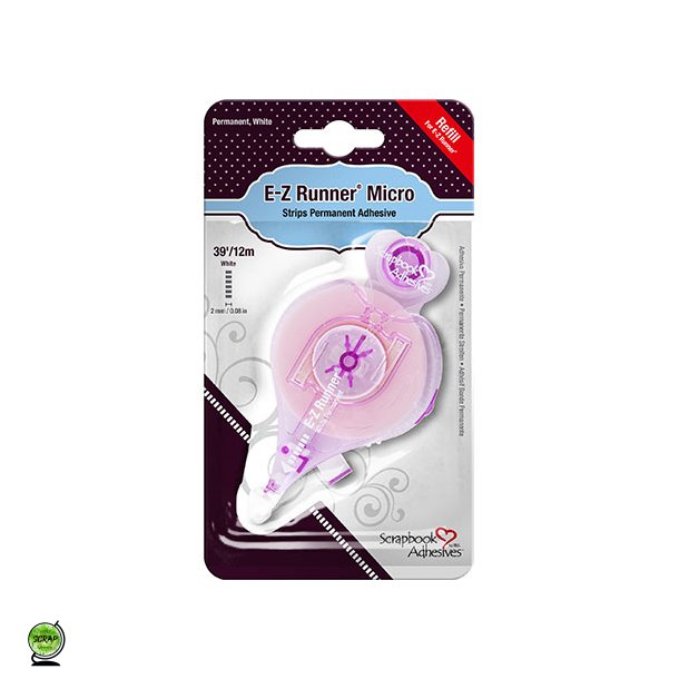 3L Refill E-Z Runner Micro 01237 - Permanent strips