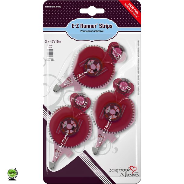 3L Refill E-Z Runner strips 01232 - Value pack 3 stk. 