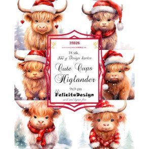 FelicitaDesign 35926 - Cute cups higlander 9*9 cm