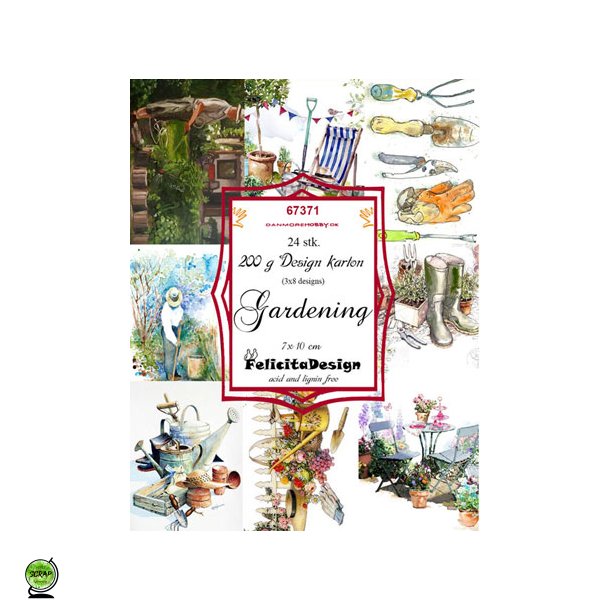 FelicitaDesign 67371 - Gardening 7*10 cm