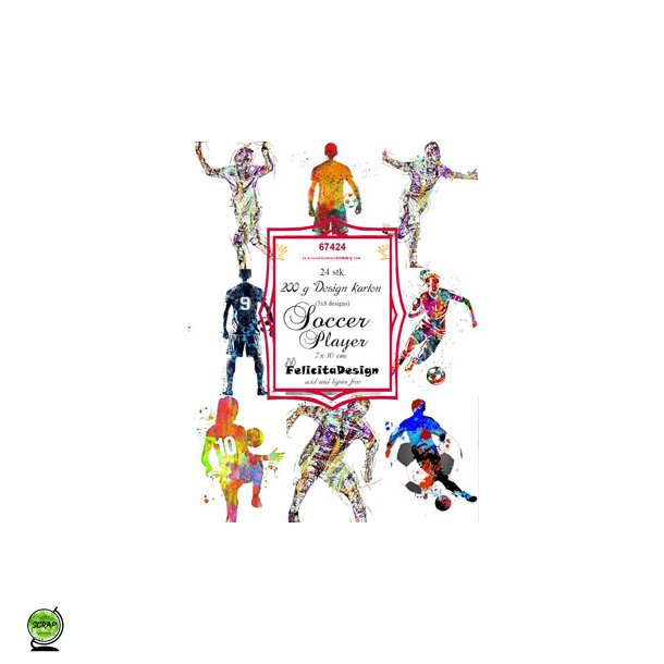 FelicitaDesign 67424 - Soccer Player 7*10 cm