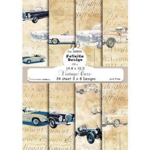 FelicitaDesign 69956 - Vintage Cars 10,5*14,8 cm