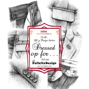 FelicitaDesign 35866 - Dressed up for 9x9 cm