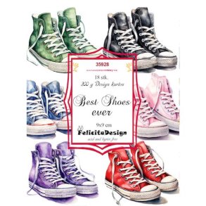 FelicitaDesign 35928 - Best shoes ever 9x9 cm