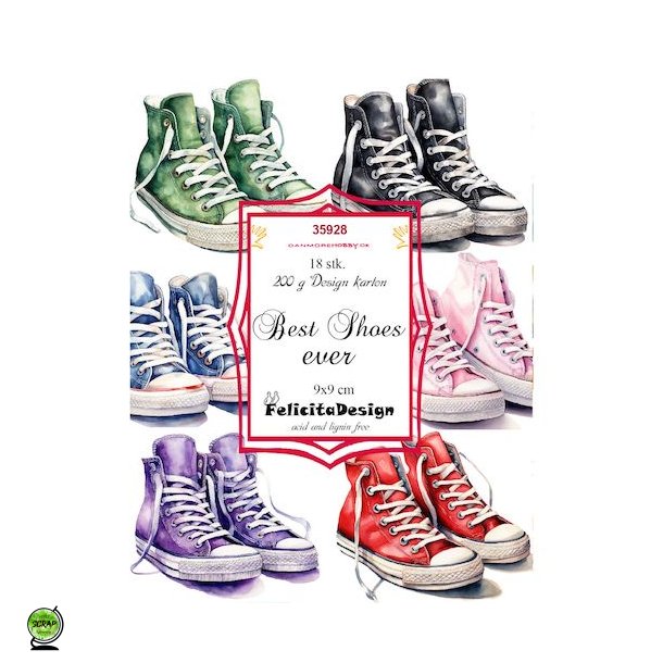 FelicitaDesign 35928 - Best shoes ever 9x9 cm