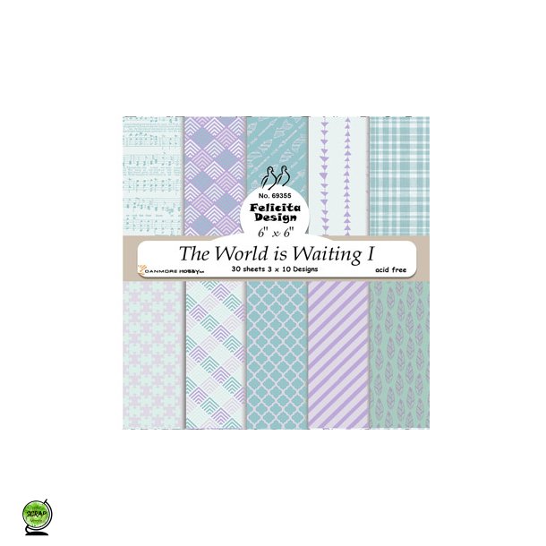 FelicitaDesign 69355 - The world is waiting I 15x15 cm