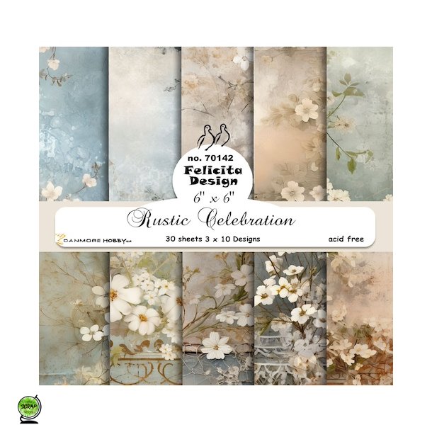 FelicitaDesign 70142 - Rustic Celebration 15x15 cm