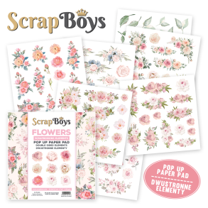 ScrapBoys SB-FLPO-01 - Flowers pop up 15*15 cm