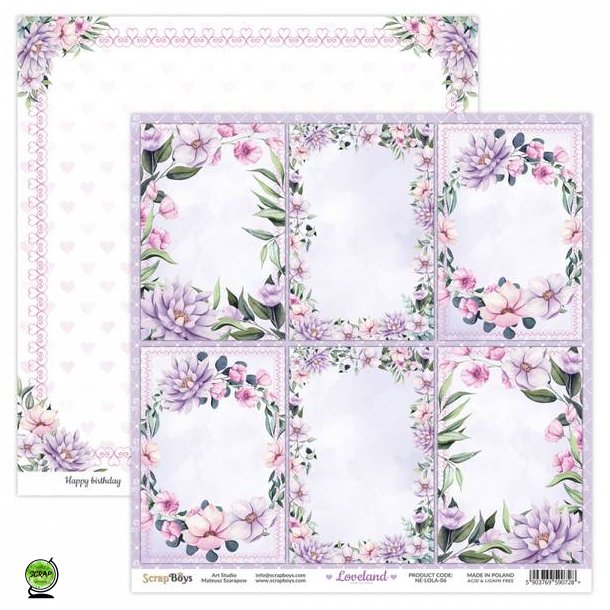 ScrapBoys NE-LOLA-06 - Loveland 06 30*30 cm