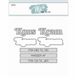 MW Made with love 63425 - Dies Danske tekster