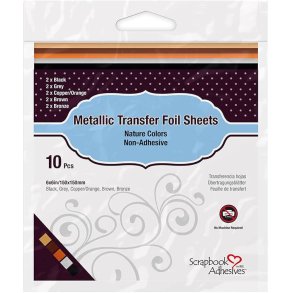 3L Metallic transfer foil sheets 150x150mm 10 ark