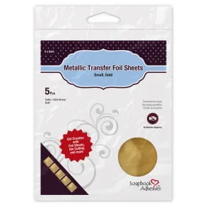 3L Metallic transfer foil sheets gold 126x101mm 5 stk.